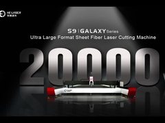S9 GALAXY Высокомощная лазерная режущая машина 12000W-30000W Лазерная режущая машина большого формата
